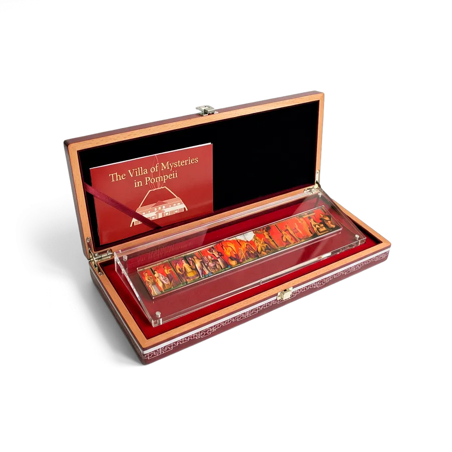 Серебряная монета Тайны виллы Помпеи, 2011 г., 355 гр., проба 999, НИУЭ