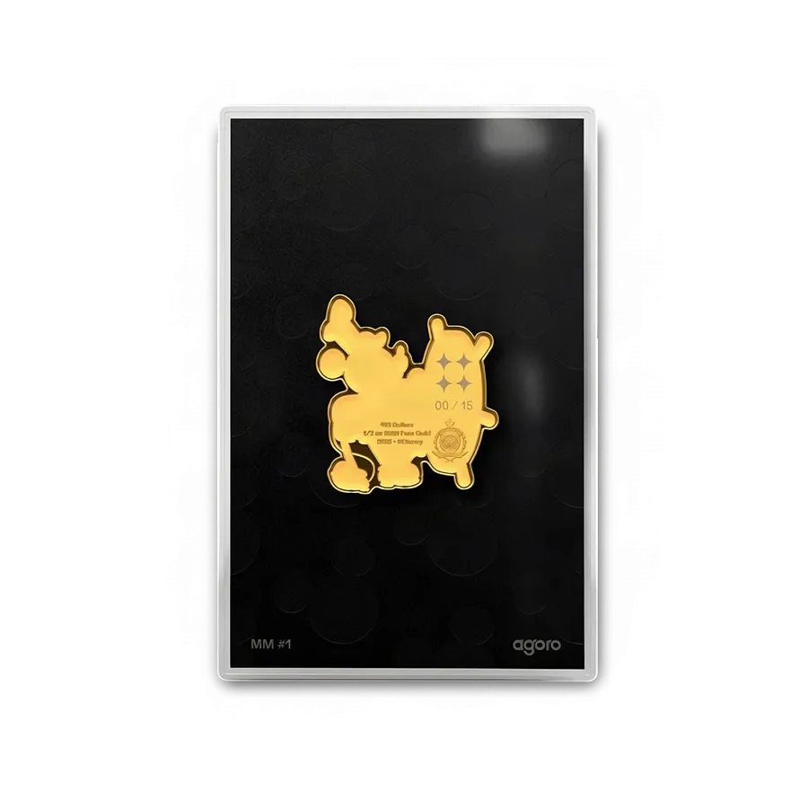 Монета "Дисней. Микки Маус (с сюрпризом)", 2025 г., Серебро, 15,55 гр., проба 999, НИУЭ