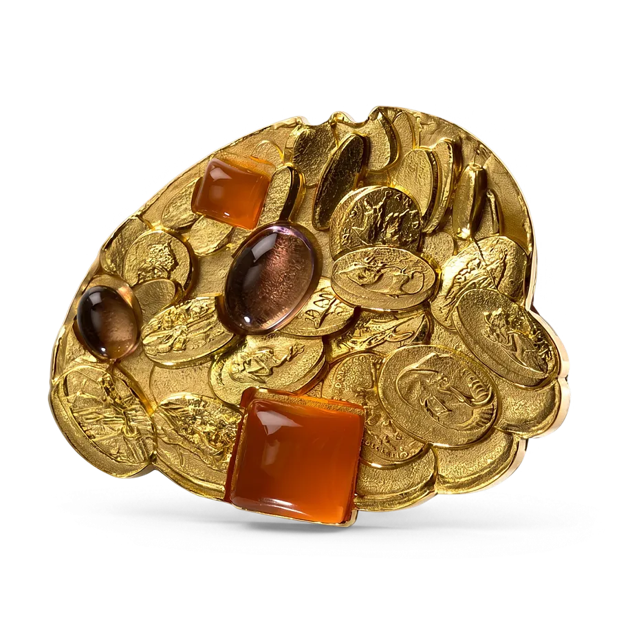 Монета "Богиня Фортуны", 2024 г., Серебро, 200 гр., проба 999, ГАНА