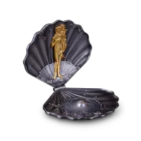 Монета "Рождение Венеры", 2025 г., Серебро, 93,3 гр., проба 999, САМОА