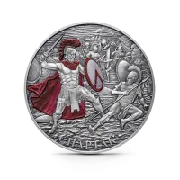 Монета "Спартак", 2018 г., Серебро, 31,1 гр., проба 999, КАМЕРУН