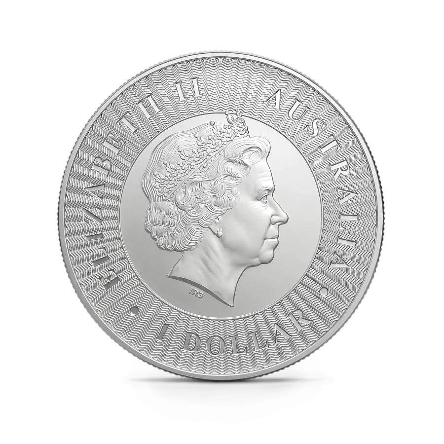 Монета "Кенгуру", 2025 г., Серебро, 31,1 гр., проба 9999, АВСТРАЛИЯ