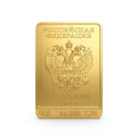 Монета "Символ Олимпиады в Сочи Белый Мишка", СПМД, 2012 г., Золото, 7,78 гр., проба 999, РОССИЯ