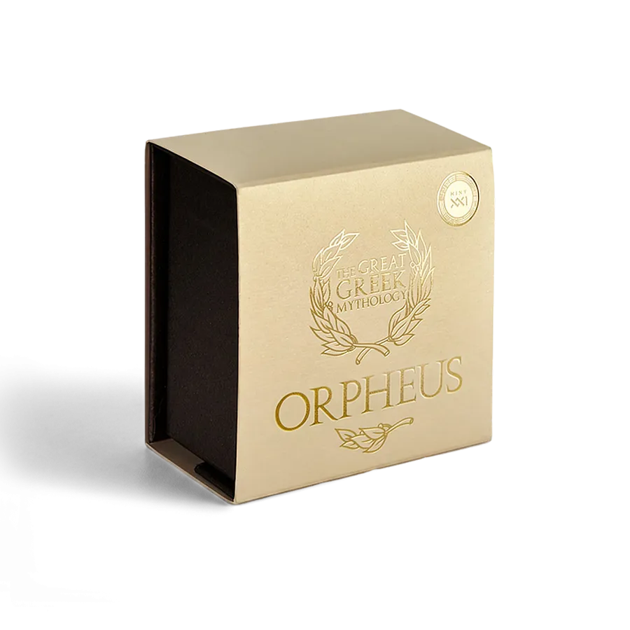 Монета "Орфей", 2023 г., Серебро, 31,1 гр., проба 999, КАМЕРУН