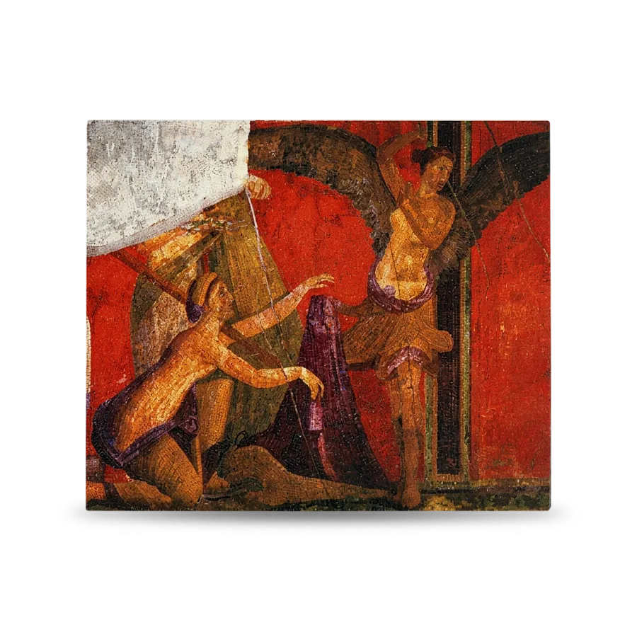 Серебряная монета Тайны виллы Помпеи, 2011 г., 355 гр., проба 999, НИУЭ