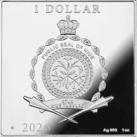 Монета "Игроки в карты. Поль Сезанн", 2026 г., 31,1 гр., проба 999, НИУЭ