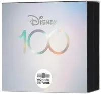 Монета "100 лет Диснея. Дональд Дак", 2023 г., Серебро, 22,2 гр., проба 999, ФРАНЦИЯ