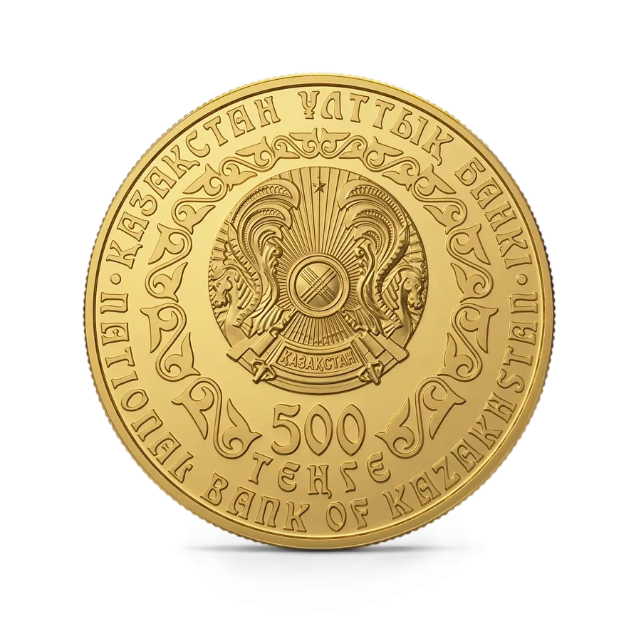 Монета "Барс", 2010 г., Золото, 155,5 гр., проба 999.9, КАЗАХСТАН