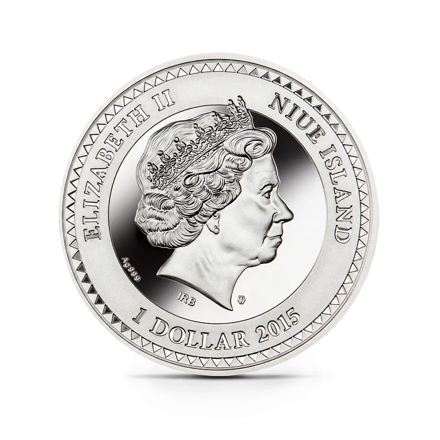 Монета "Мир твоей души. Вера",  2015 г., Серебро, 17,5 гр., проба 999, НИУЭ