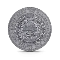 Монета "Минотавр", 2023 г., Серебро, 31,1 гр., проба 999, КАМЕРУН